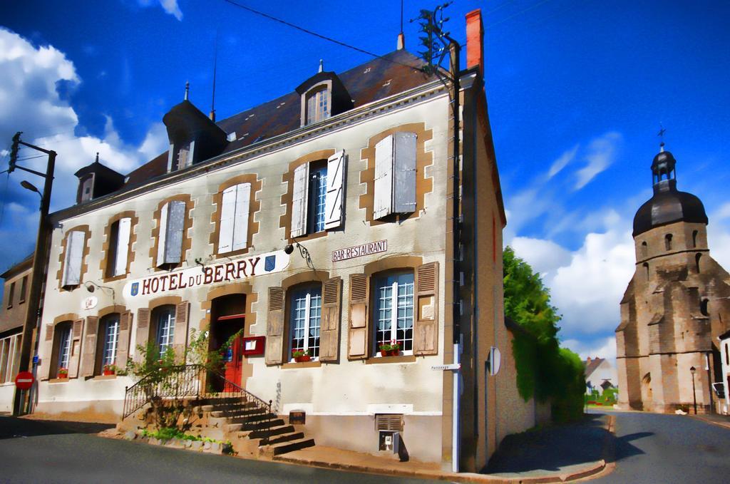 Hotel Du Berry Aigurande Exterior photo